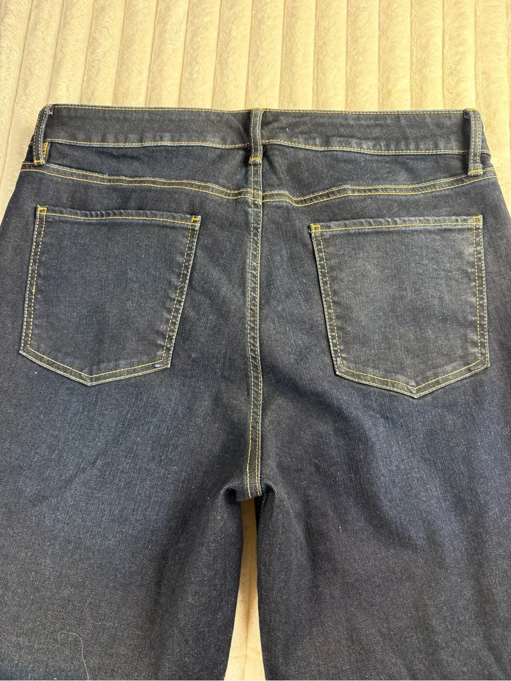 Talbots Flawless 5 Pocket Bootcut Jeans Dark Wash 12
